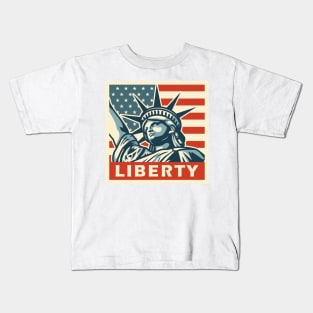 Statue Of Liberty Kids T-Shirt